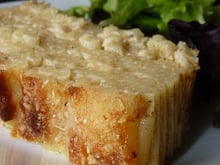 Gratin de macaronis au foie gras