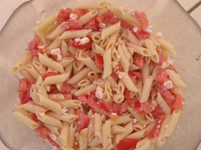 Penne froides à la féta