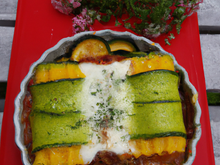 Lasagnes chèvre courgette