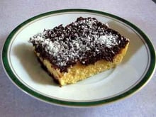 Moelleux ganaché polenta/coco