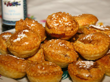 Mirlitons à la confiture de Myrtilles et Canneberge