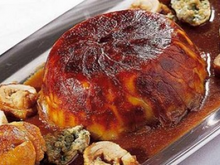 Suprème de volaille farçi à la fourme d'ambert