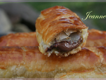 Feuilletés au chocolat au lait côte d'or