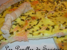 Tarte au saumon fumé