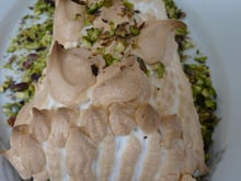 Bûche au citron meringuée maison