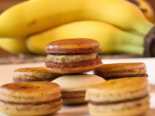 Macarons banane / rhum