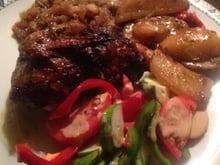 Curry de poulet aux petits légumes