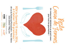 'Resto CÅur de femme', un restaurant éphémère qui a du cÅur !