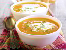 Soupe au potiron light