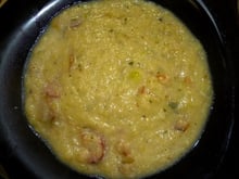 Velouté de courgettes fumées