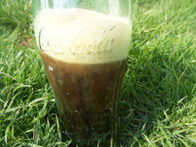 Coca caramel float ! (boisson rafraichissante pour les gourmandes)
