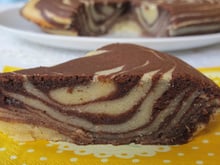 Gâteau twist chocolat et vanille