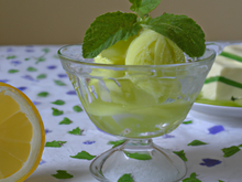 Thé glacé citron-menthe