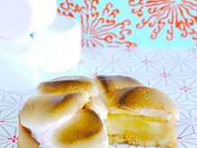 Tarte au citron et guimauve rapide