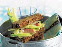 Tartine nordique au Comté