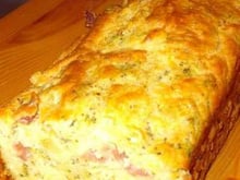 Cake brocoli jambon cru