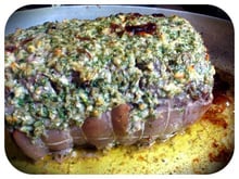 Rôti de Bœuf à l'ail