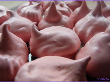 Meringues à la fleur d'oranger