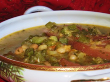 Soupe au pistou provençale