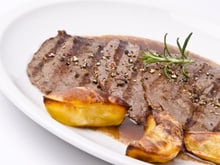 Bavettes à l'échalote