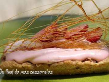 Tartelettes croustillantes et veloutées aux fraises