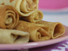Roulés de crêpes