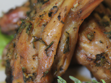 Lapin grillé au cumin