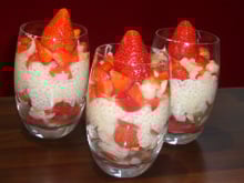 Verrine Fraise totalement Kawaï