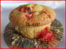 Cupcakes aux pralines roses