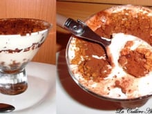 Tiramisu chocolat et  spéculoos
