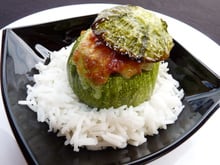 Petite courgette farcie