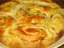 Chinois (brioche à la crème patissière et raisins)