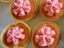 Cupcake pomme et poire