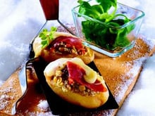 Pommes de terre garnies à la savoyarde