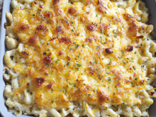 Gratin macaronis et feta