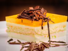 Layer cheesecake à l'orange