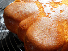 Gâteau au yaourt parfumé à l'orange