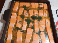 Chaud-froid de saumon