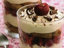 Tiramisu au chocolat et à la cerise