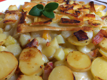Tartiflette de pâtisson