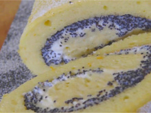 Roulé au pavot de Philippe Conticini