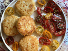 Galettes de risotto au Parmesan