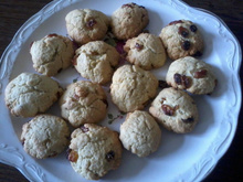 Petit palet aux beurre et raisin sec