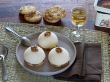 Dôme glacé aux Noix du Périgord AOP