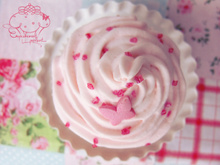 Cupcakes rose-framboise