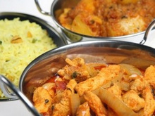 Cari de poulet jaune label rouge (inspiration réunionnaise)