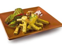 Frites de Tofou au curry
