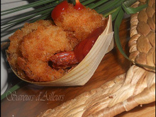 Crevettes panées à la japonaise