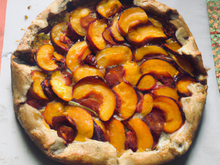 Tarte aux pêches inratable