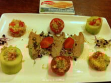 Salade autour de l'émincé de thon